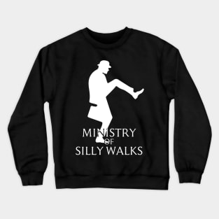 Ministry of Silly Walks white Crewneck Sweatshirt